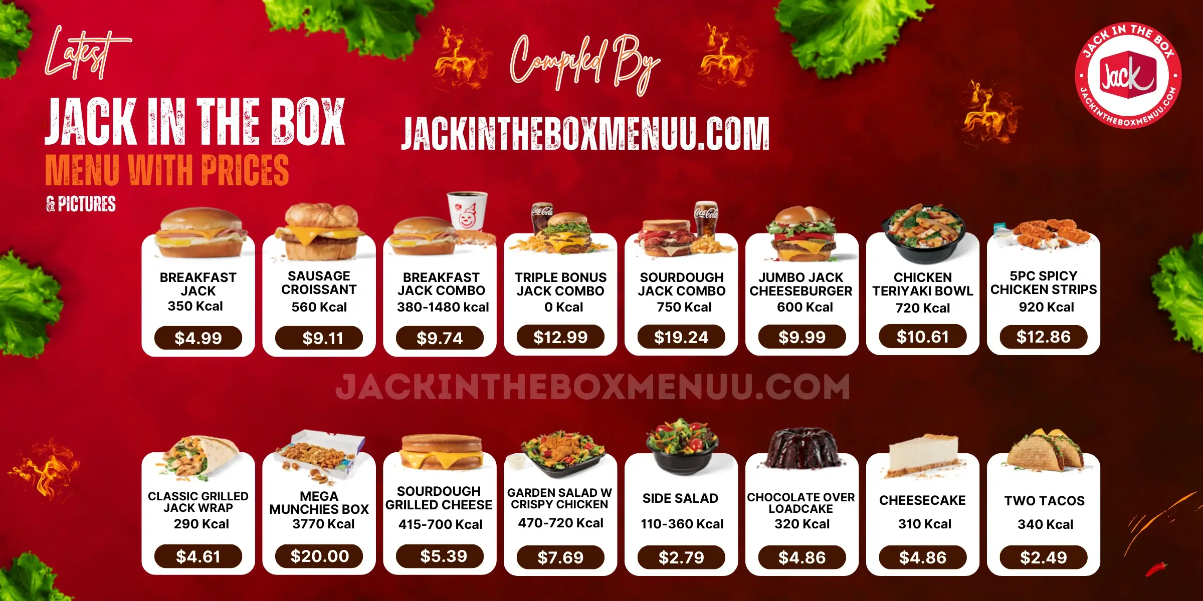 jack in the box menu prices